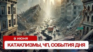 Новости сегодня 09.06.2025. Катаклизмы за день, ЧП, события дня