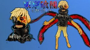 Канеки Кен из пластилина Tokyo Ghoul