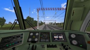 Запуск ЭП1М(П) Rtrainsim