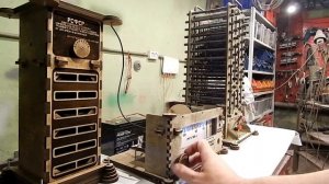 Большая вертикальная катушка из 64 ферритовых стержней приемник прямого усиления - Михаил Суханов