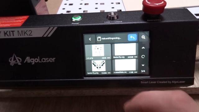 Лазерный гравер AlgoLaser DIY KIT MK2 20w! Гравировальный станок с сенсорным экраном и приложением смотреть онлайн