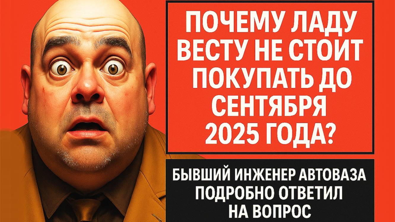 Почему Ладу Весту не стоит покупать до сентября 2025 года?