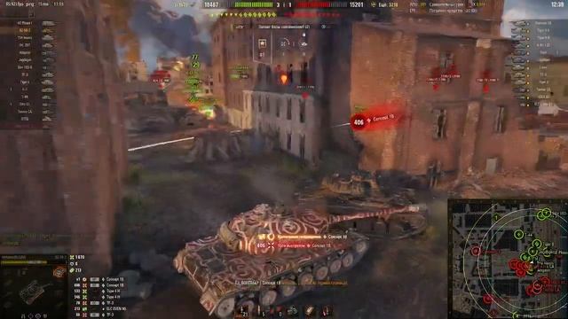 ПОДКРУТКА УРОНА!? | БОЙ НА BZ-58-2 | МИР ТАНКОВ смотреть онлайн