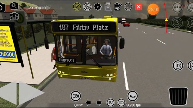 Поездка на MAZ 103.476 в Proton Bus Simulator. смотреть онлайн