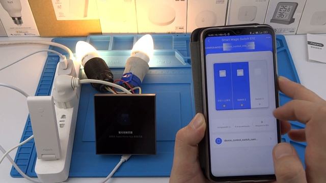 Новинка! Умный выключатель Aqara S1E CJPKGO1LM с сенсорным экраном Aqara Smart Magic Switch S1E смотреть онлайн