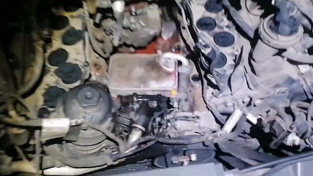 AUDI Q7 4M 3.0 TDI течь антифриза, причина. смотреть онлайн