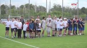 Бойцы СВО и дети Защитников Отечества сыграли в футбол