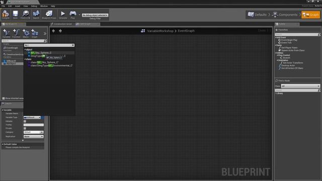 Основы Blueprints в Unreal Engine | #4 Объекты и классы смотреть онлайн