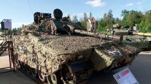 Российские бойцы в бою отобрали у ВСУ шведскую БМП CV90 в Сумкой области