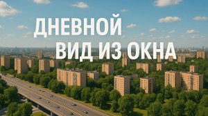 Дневной вид из окна