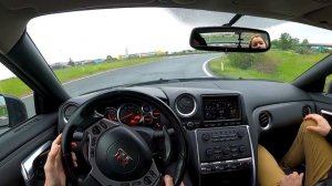 NISSAN GTR - POV test drive | Ниссан гтр от первого лица