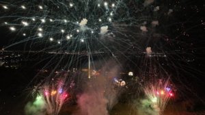 Фейерверк с высоты птичьего полета Брестская Крепость 9 мая 2025 (1 часть)