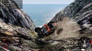 Тактика не помогает с спуске с этого утеса. багги в смятку БИМ НГ