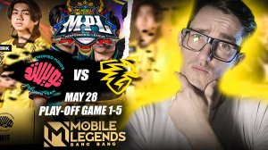 ВЫЛЕТ ONIC Philippines vs Twisted Minds PH Play-off? | MPL PH S15 Mobile Legends