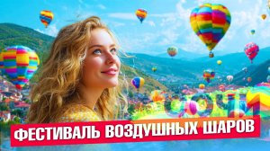 СОЧИ Фестиваль воздушных шаров _ Солох-аул парк  #сочи #всёосочи