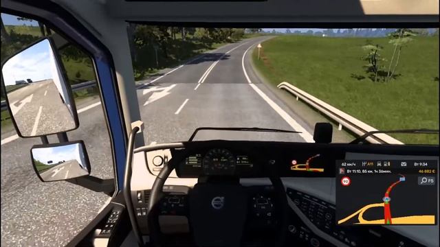 Euro Truck Simulator 2 1.50 Орел (RU) в Калуга (RU) Игрушки 10 013 кг смотреть онлайн