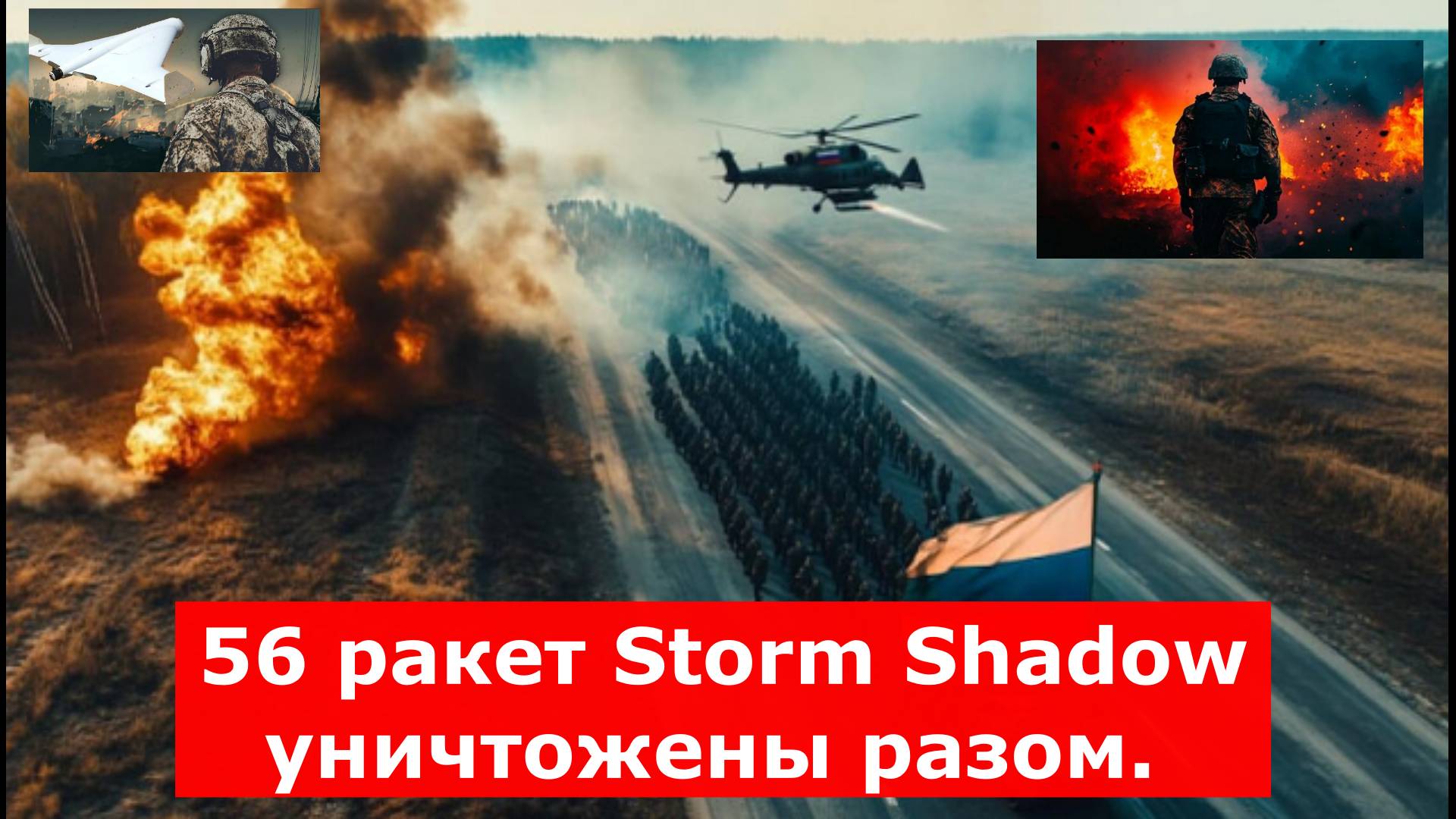 56 ракет Storm Shadow уничтожены разом. Офицеры НАТО убиты в Одессе. Взорван бункер. СВОдки с фронта