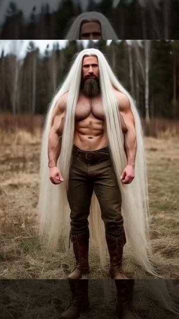 Идеальная мужская внешность! 
 #длинноволосый #длинные_волосы #Longhairmen