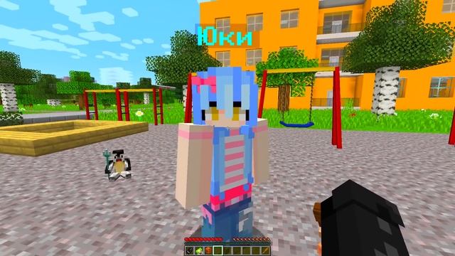 Школьный Хулиган Заботится о Новенькой в Майнкрафт! смотреть онлайн
