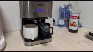 Готовим вкусный кофе в кофеварке Kitfort KT-7140 #Kitfort #Китфор