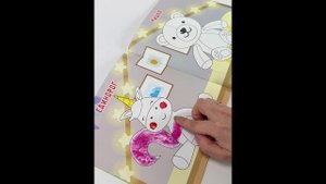 Пальчиковая раскраска для малышей Рисуем пальчиками