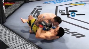 Вот как надо бороться в UFC 4 !