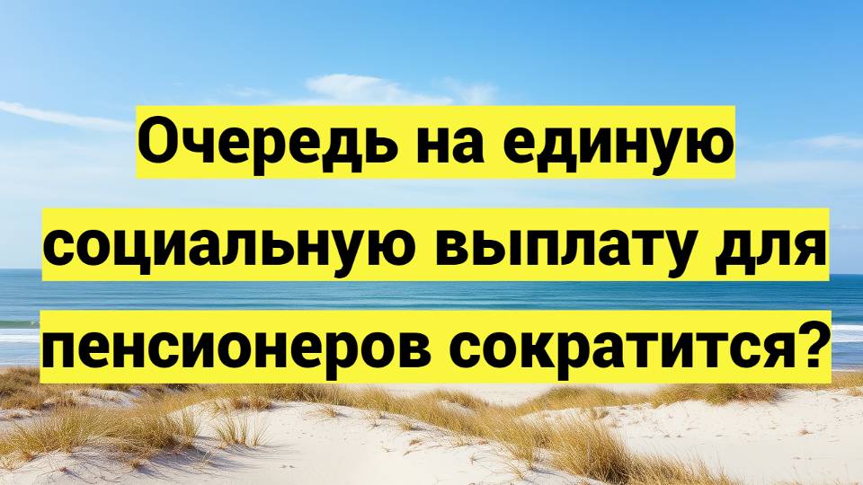 Единая социальная выплата