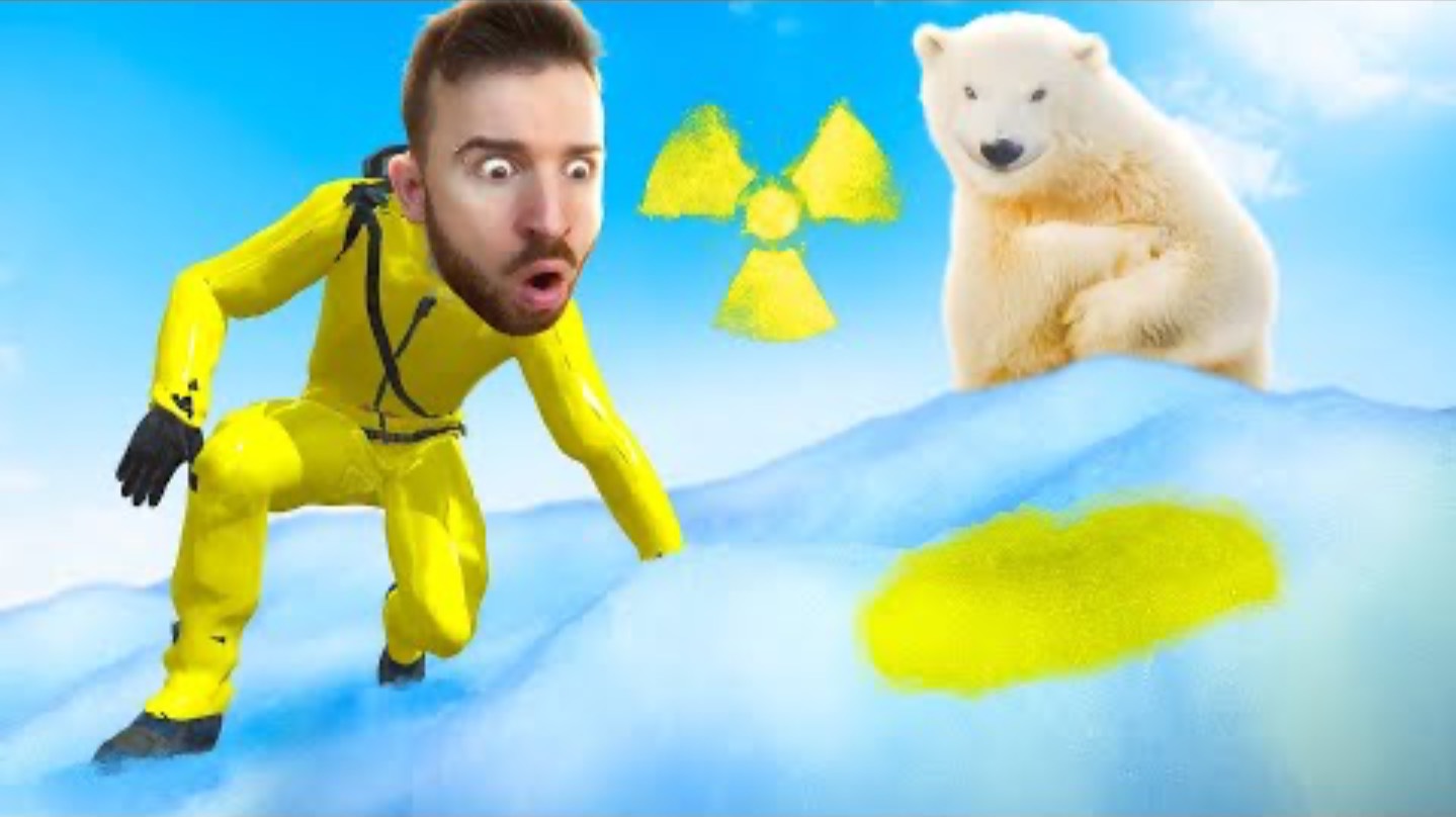 НАШЁЛ РАДИОАКТИВНЫЙ СНЕГ в Raft