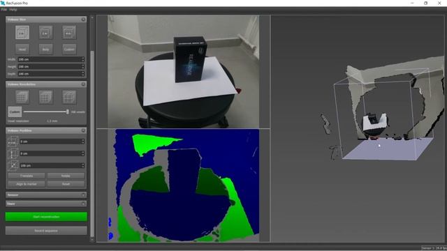 Работа и настройка RealSense D415 смотреть онлайн