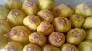 Картофель, фаршированный фаршем