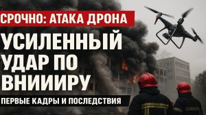 🚨 Били дроном «Лютый»: удар ВСУ по ВНИИР в Чебоксарах — срочное ЧП
