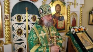 Проповедь епископа Питирима Скопинского и Шацкого (Творогова) в День Святого Духа. 09.06.25.