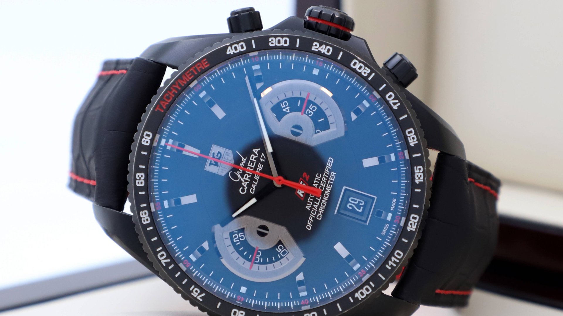 TAG Heuer Grand Carrera 43 mm CAV518B.FC6237 смотреть онлайн