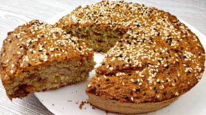 Если есть ОВСЯНКА и Орехи и приготовьте ЭТУ ВКУСНОТУ!Ммм... как ВКУСНОО!!!Пирог с ореховым ВКУСОМ!