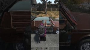 как покрасит машину в SCUM ?