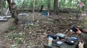 Боевая работа БПЛА «Молния-2» ГрВ «Север»