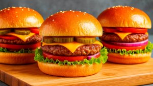 Готовим СОЧНЫЙ, домашний бургер, который, вкуснее, чем в Макдоналдс!🍔 #топыкатегорий