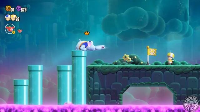 Буйство труб на болотах. Super Mario Bros. Wonder (Switch) RUS смотреть онлайн