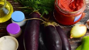 Баклажаны с томатной пастой