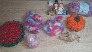 🧶Вязаные уютные мелочи отчет сентября🍁