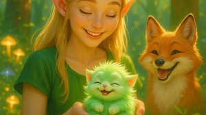 🌿 Сказка о Луше из Волшебного Леса 🌿