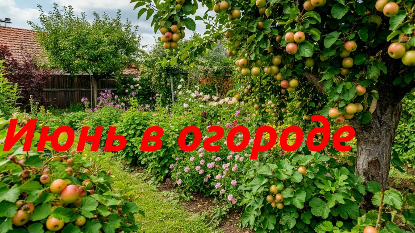 Июнь в саду