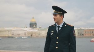 В честь дня рождения А.С. Пушкина полицейские Петербурга  прочли отрывок из «Медного всадника»
