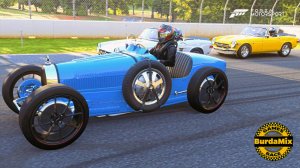 Bugatti Type 35 C — ГОНОЧНЫЙ РАРИТЕТ 1926 против современных машин! 😱 Forza Motorsport!
