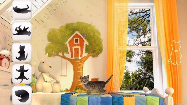 Мой котенок. Детская игра для планшета. смотреть онлайн