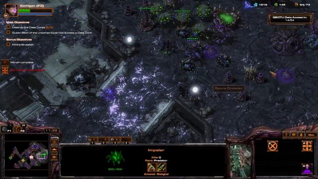 StarCraft 2 WoL Zerg Edition задание "Фактор мёбиуса" смотреть онлайн