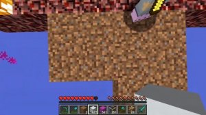 МАЙНКРАФТ НО ВЫЖИВАНИЕ С ДРАКОН ТВ ВУМЕН НА ОДНОМ БЛОК