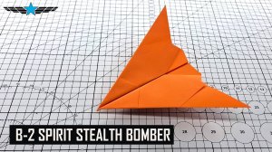Оригами B-2 Spirit Бомбардировщик Невидимка