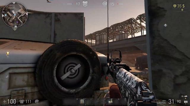 Hired Ops! Обзор на АКМС! Лучший ган для начала игры! смотреть онлайн