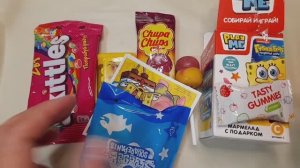 АСМР. Раскладываю сладости, шелест упаковки , приятные звуки.